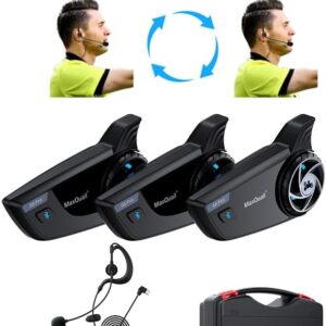 2~8 Person Referee Headset Communication System Sets S8 Pro Football Microphone Wireless Soccer Headsets (3S8 Pro(Model 1 Overhook Earphone))